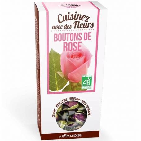 Boboci de trandafir uz culinar, eco-bio, 30g - Aromandise