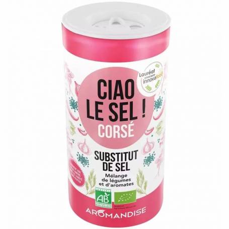 Ciao sare, inlocuitor de sare grunjoasa, eco-bio 70g - Aromandise