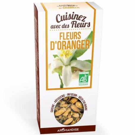 Flori de portocal uz culinar Eco-Bio 30g - Aromandise