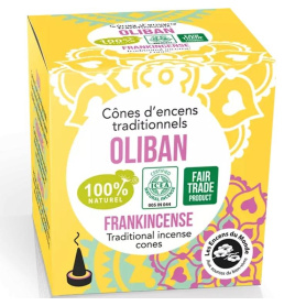 Conuri parfumate naturale tamaie, indiene 12 bucati - Aromandise