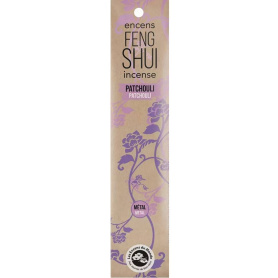 Betisoare parfumate Feng Shui, patchouli, element Metal, 20 bucati, Aromandise