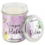 Lumanare parfumata naturala Vegana, Relax 150g - Aromandise