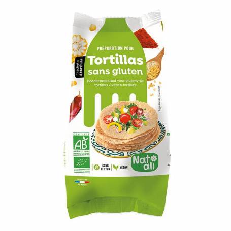 Mix pentru tortilla Fara Gluten Eco-Bio 200g - Nat-ali