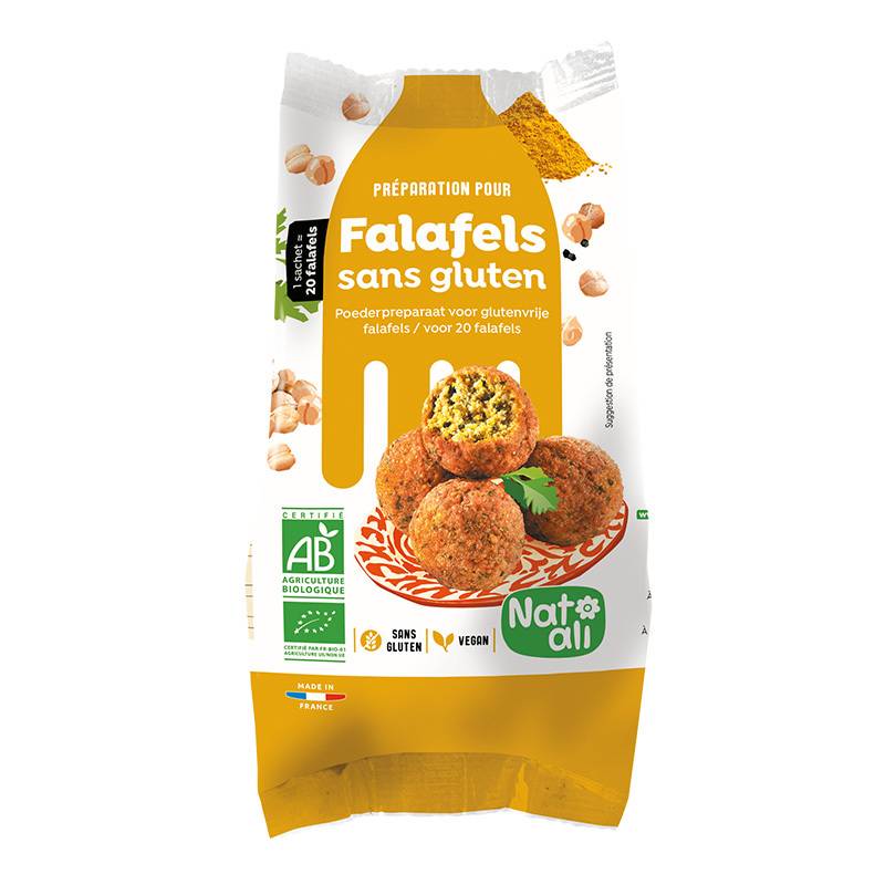 Mix Pentru Falafel Fara Gluten Eco-bio 150g - Nat-ali