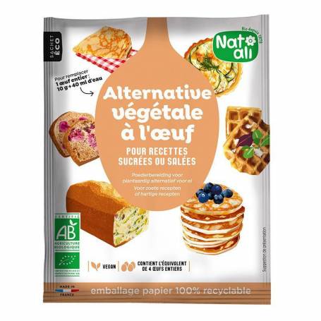 Inlocuitor Vegan pentru oua Eco-Bio 40g - Nat-ali