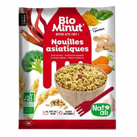 Noodle instant in stil asiatic Eco-Bio 80g - Nat-ali