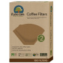 Filtre de cafea marimea 2, nealbite, fara clor, compostabile, 100 bucati, If You Care