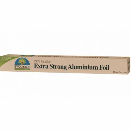 Folie de aluminiu, din aluminiu reciclat extra strong, rola 7 m x 40 cm, If You Care