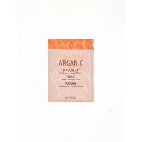Masca fata de unica folosinta ARGAN C, cu vitamina C si extract ginseng - Argania