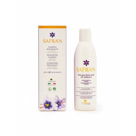 Sampon pentru intarirea firului de par cu extract de sofran 250ml - Argania