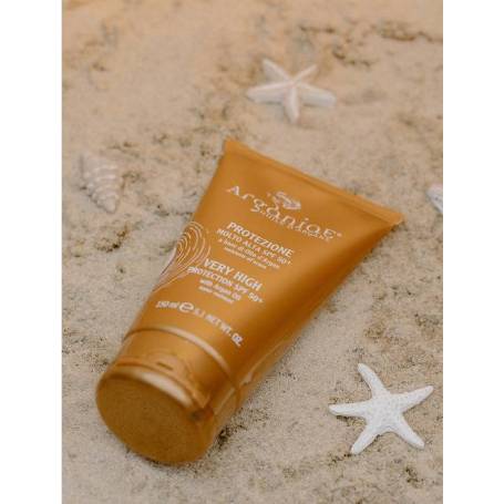 Crema pentru protectie solara cu ulei de argan SPF 50, 150ml - Argania