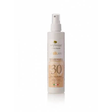 Lotiune spray pentru protectie solara cu ulei de argan SPF 30, 200ml - Argania