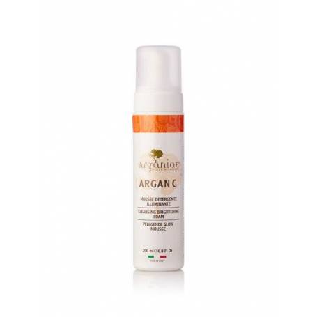 Spuma demachianta iluminatoare cu vitamina C, 200ml - Argania