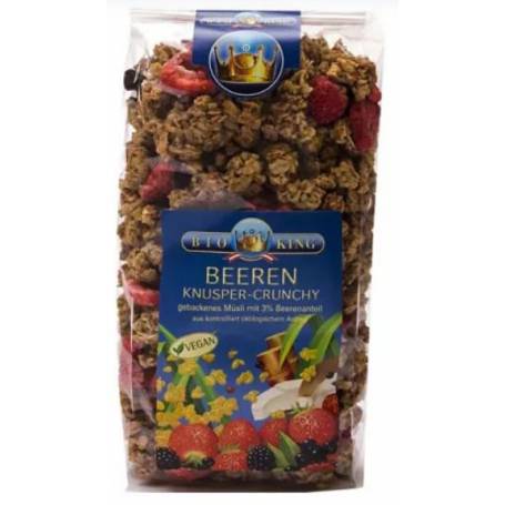 MUSLI CROCANT CU FRUCTE DE PADURE Eco-Bio 375G - BIOKING