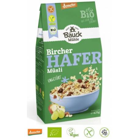 Musli Bircher Fara Gluten, Eco-Bio 425g - BauckHof