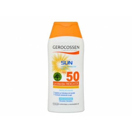 Lapte cu protectie solara SPF 50 Sun, 200ml - Gerocossen