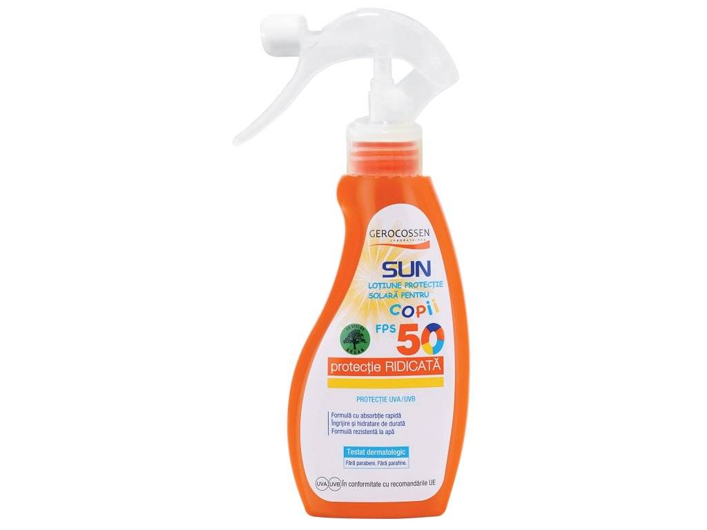 Spray Protectie Solara Pentru Copii Spf 50 Sun, 200ml - Gerocossen