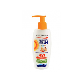 Lotiune cu protectie solara pentru copii SPF 50 Natural Sun, 200ml - Gerocossen