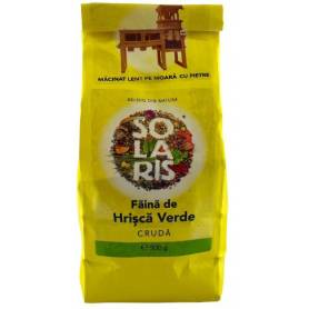 FAINA DE HRISCA VERDE CRUDA 500g - SOLARIS