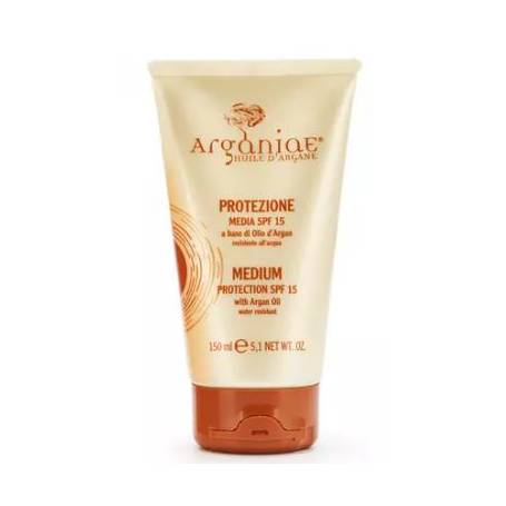 Crema pentru protectie solara cu ulei de argan SPF 15, 150ml - Argania