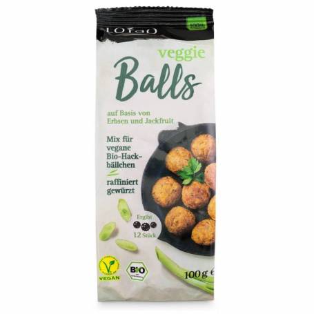 Mix pentru chiftele vegane, eco-bio, 100g - Lotao