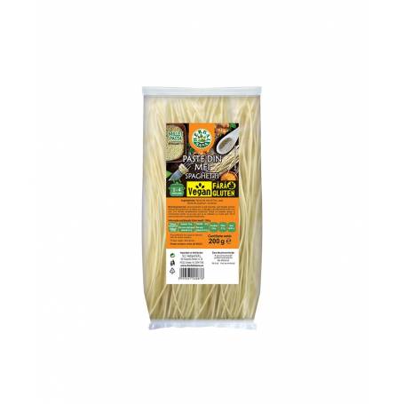 PASTE SPAGHETE din MEI, fara gluten, 200 g, HERBAVIT