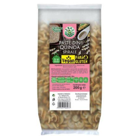 PASTE SPIRALE din QUINOA Fara Gluten 200g - HERBAVIT