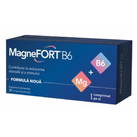 MAGNEFORT B6, 30 comprimate - BIOFARM