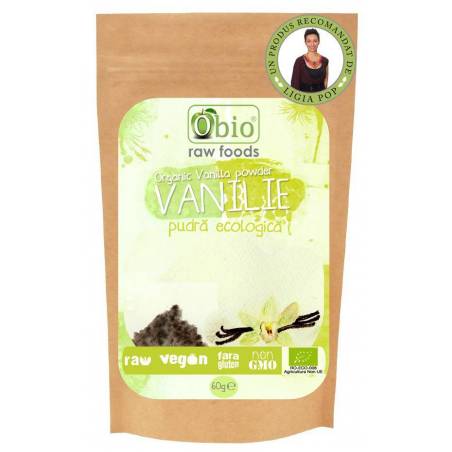 Vanilie pudra raw eco-bio 60g - Obio