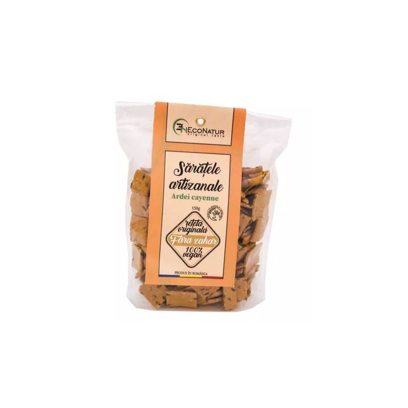Saratele artizanale cu ardei Cayenne, 150gr - Econatur