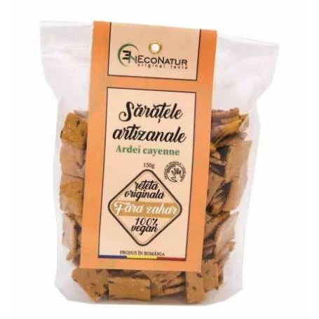 Saratele artizanale cu ardei Cayenne, 150gr - Econatur