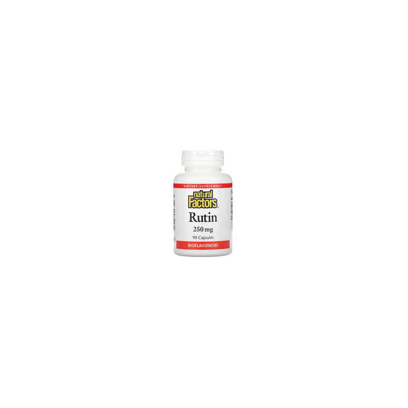 Rutin cu vitamina C, creste rezistenta peretilor capilari, 250 mg,