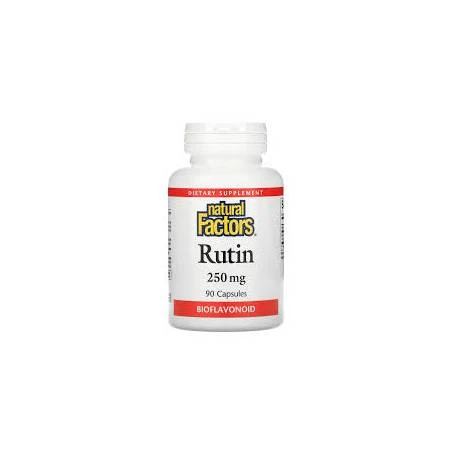 Rutin cu vitamina C, creste rezistenta peretilor capilari, 250 mg, 90 caspusle, Organika
