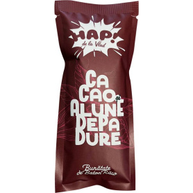 Baton cu cacao si alune de padure, raw vegan, 45g -Tata Vlad