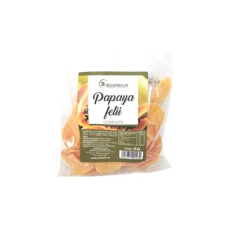 PAPAYA FELII CONFIATE 250G - ECO NATUR