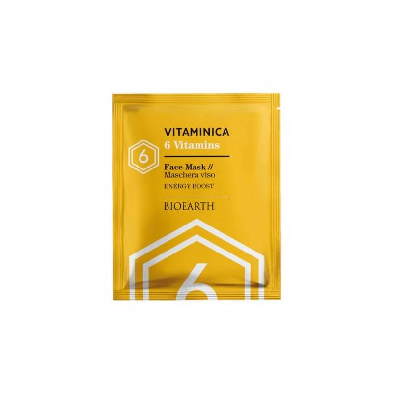 Masca pentru fata tip servetel cu 6 vitamine Energy Boost,