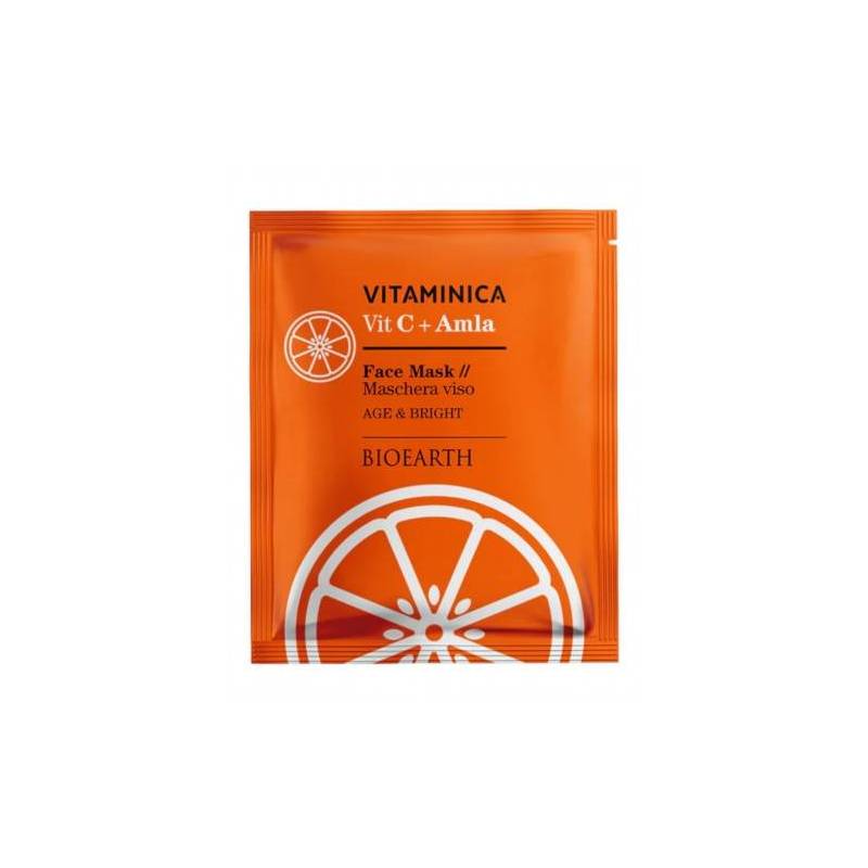 Masca pentru fata tip servetel, antirid cu Amla si Vitamina C,
