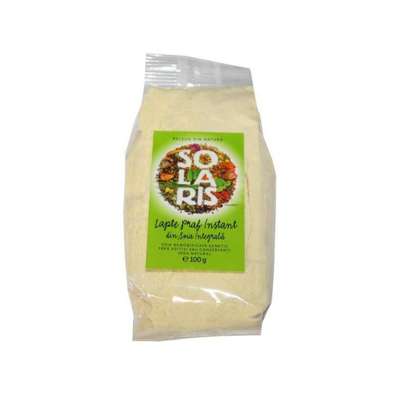 Lapte praf de soia 100g - Solaris