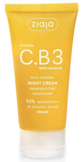 Crema De Noapte Cu Vitamina C Si B3 Niacinamida 50ml - Ziaja