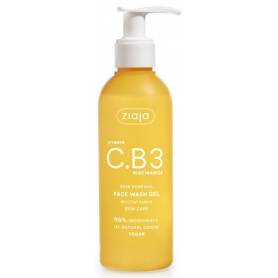 Gel de curatare pentru fata cu Vitamina C si B3 Niaciamida 190ml - Ziaja
