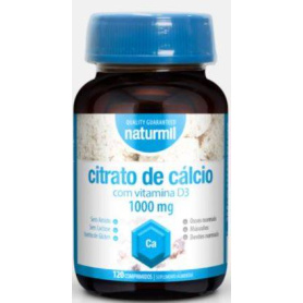 CALCIU CITRAT 1000mg si Vitamina D3, 120 tablete - DIETMED-NATURMIL