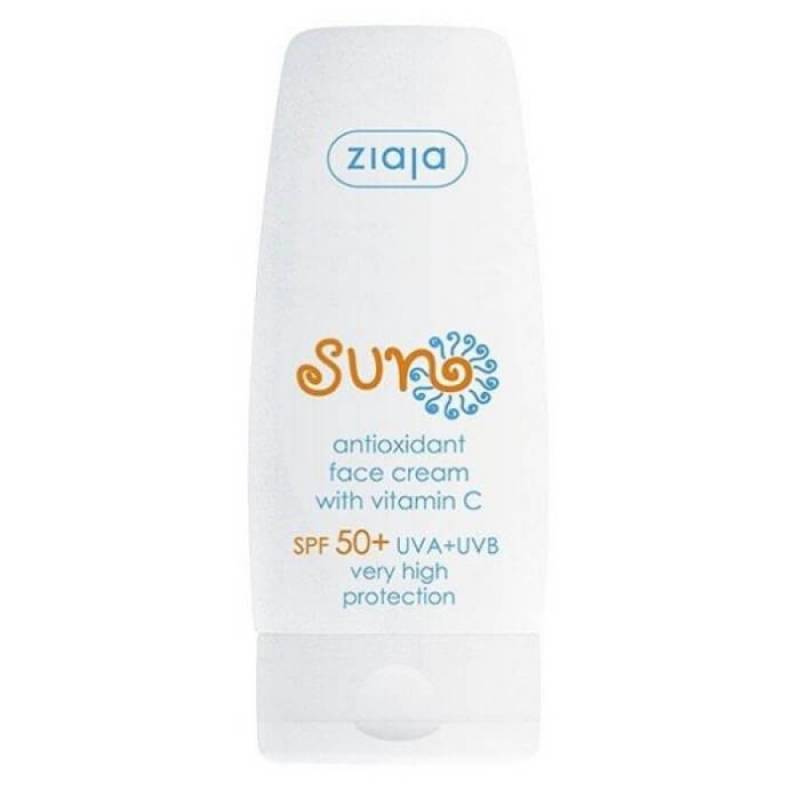 Crema de zi antioxidanta cu vitamina C si SPF 50, 50 ml, Ziaja Sun