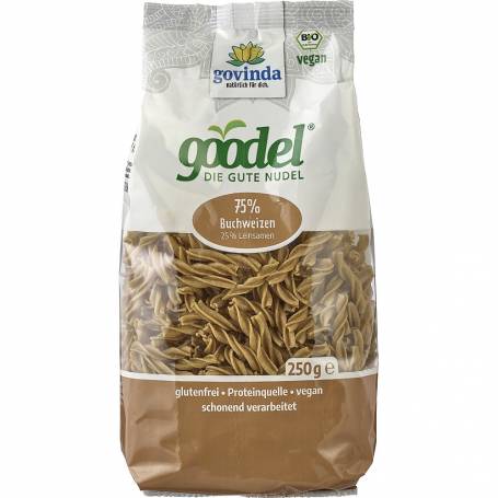 Paste proteice din hrisca si in, fara gluten, eco-bio, 250g - Govinda