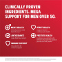 Complex De Multivitamine Pentru Barbati 50 Plus, Mega Man 120 Tablete - GNC