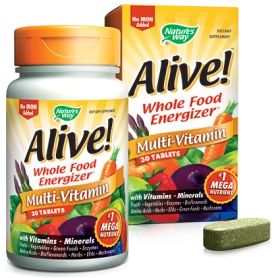 Alive - mega nutrient - 30 tablete - SECOM
