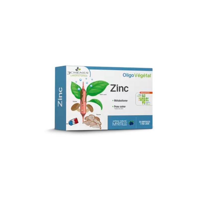 Zinc 20 fiole - 3Chenes