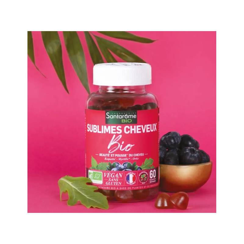 Sublimes Cheveux Eco-Bio 60 jeleuri - Santarome