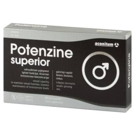 Potenzine superior, Potenta, 30 tablete, Aconitum