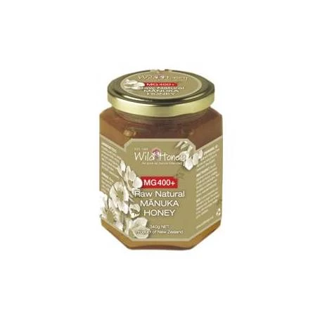 Miere MANUKA - MGO 400+ - UMF 20+ - 340g - Wild Honey NZ