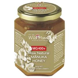 Miere manuka - mgo 400+ - umf 20+ - 340g - wild honey nz